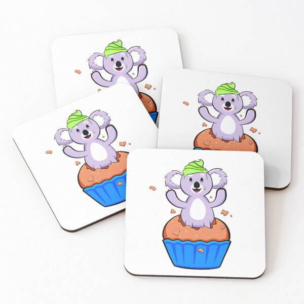 Item preview, Koala Cupcake Character designed and sold by ArtByNabes.