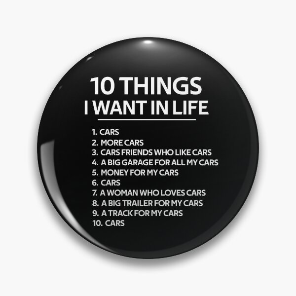 Item preview, Ten Things I Want In My Life designed and sold by rachidhaz.