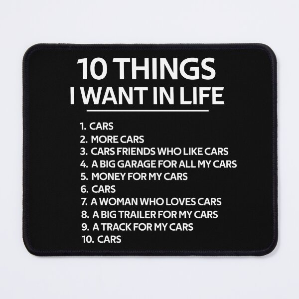 Item preview, Ten Things I Want In My Life designed and sold by rachidhaz.