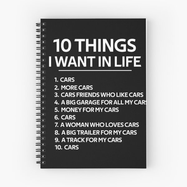Item preview, Ten Things I Want In My Life designed and sold by rachidhaz.