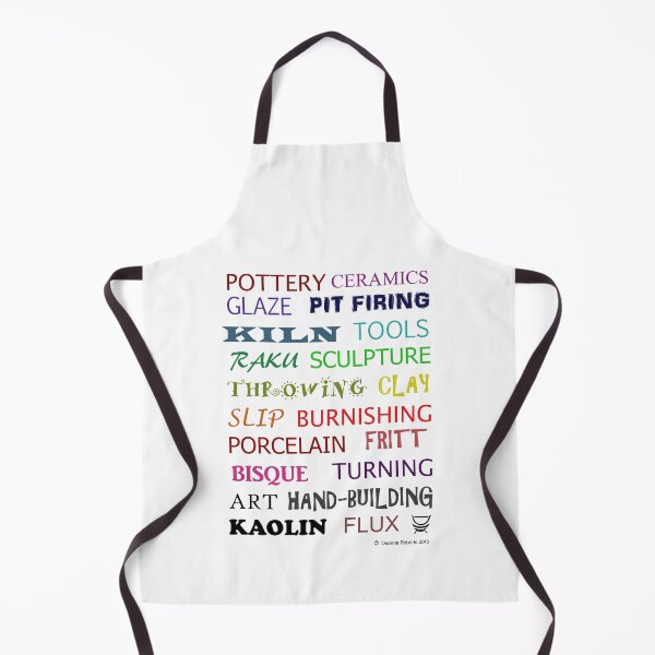 Item preview, POTTERY GLOSSARY (MULTI-COLOURED) designed and sold by Deanna Roberts Studio.