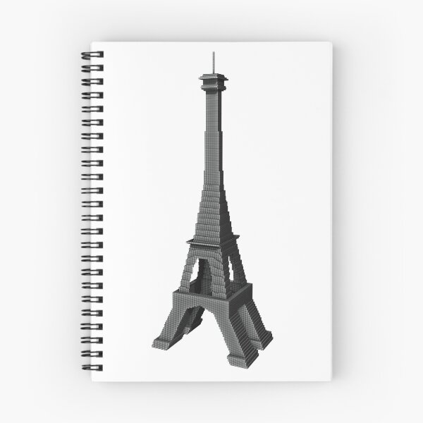 Artikelvorschau, Voxel Eiffelturm entworfen und verkauft von Razor3D.