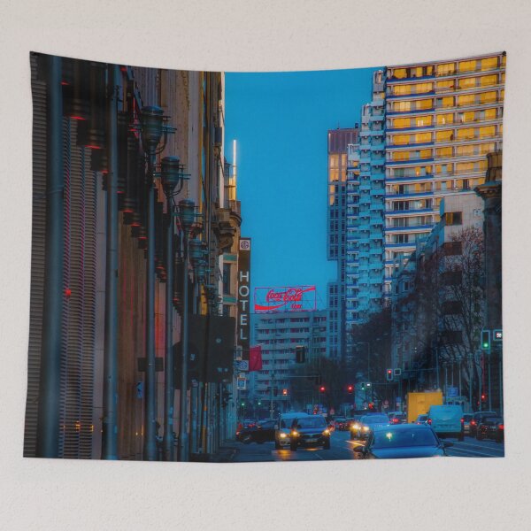 Item preview, Sunset at Potsdamer Platzt in Berlin designed and sold by CrazyShutter.