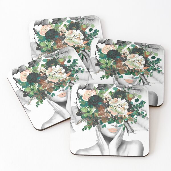 Item preview, Floral Head, Irena Orlov designed and sold by Irena Orlov.