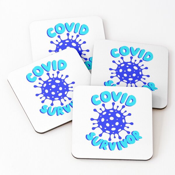 Item preview, Blue Covid Survivor designed and sold by gabriellekateri.