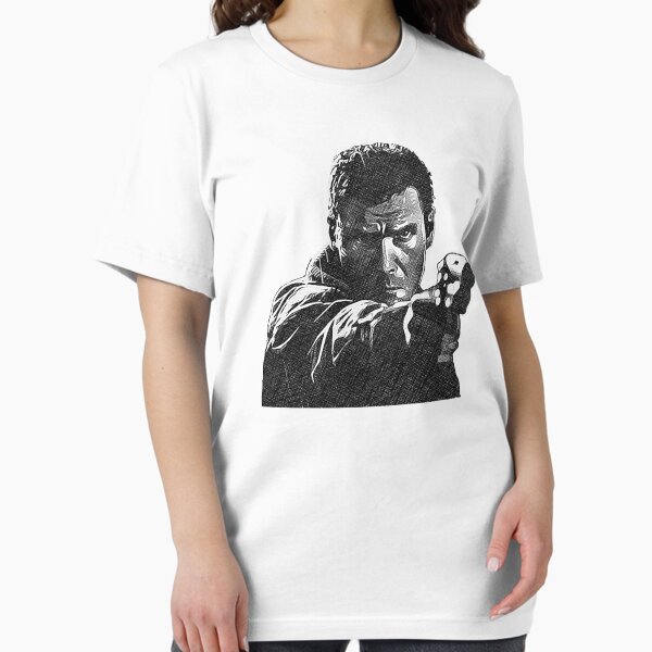 Artikel-Vorschau von Deckard (Blade Runner) - Kreuzschraffierte Skizze, designt und verkauft von incredthreads.