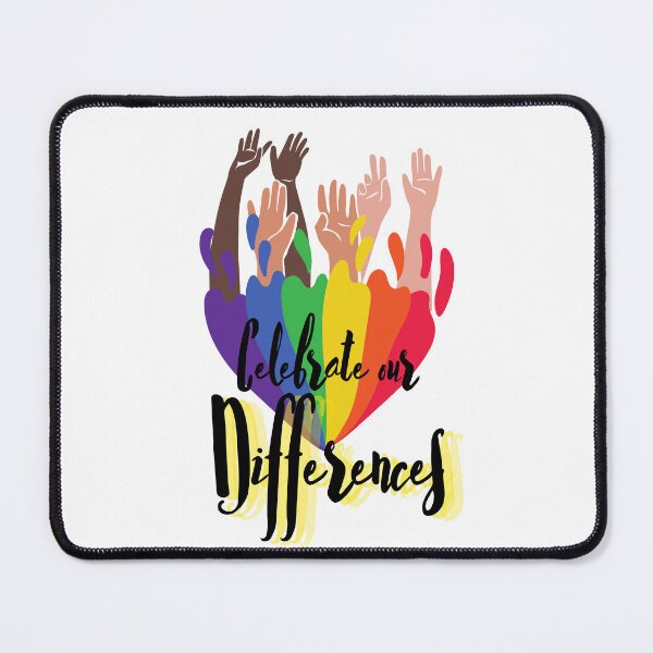 Item preview, Celebrate Differences designed and sold by DrGingyWho.