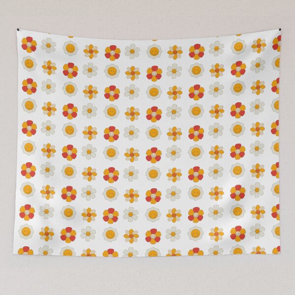 Item preview, Cute Flower Faces Minimal designed and sold by sorryimbusy.
