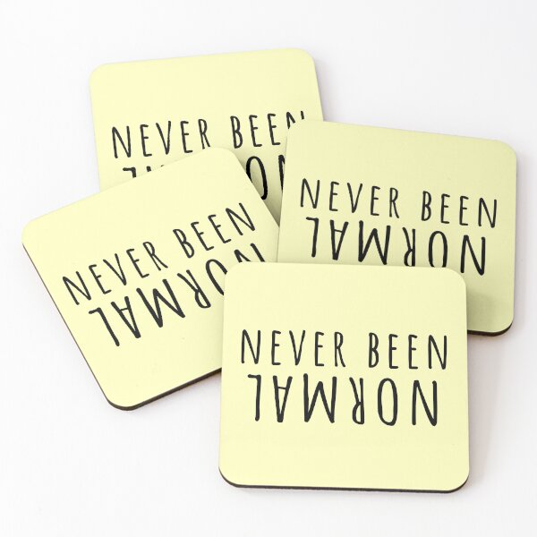 Item preview, Never Been Normal - Funny Quote for Abnormal People designed and sold by alchemytree.