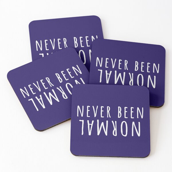 Item preview, Never Been Normal - Funny Quote for Abnormal People designed and sold by alchemytree.