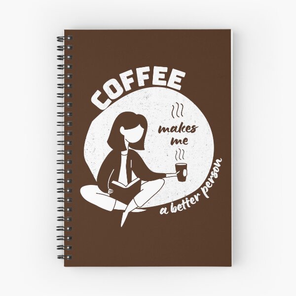 Aperçu de l'œuvre Le café fait de moi une meilleure personne, le café rend tout meilleur créée et vendue par Vintage Wisdom.