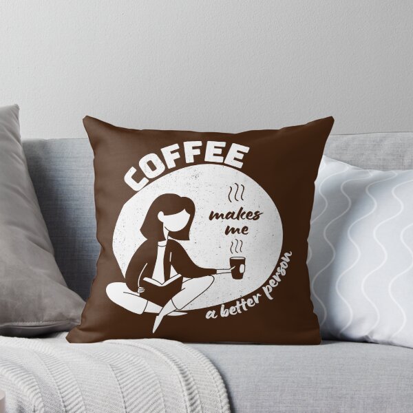 Item preview, Coffe makes me a better person coffee makes everything better designed and sold by Vintage Wisdom.