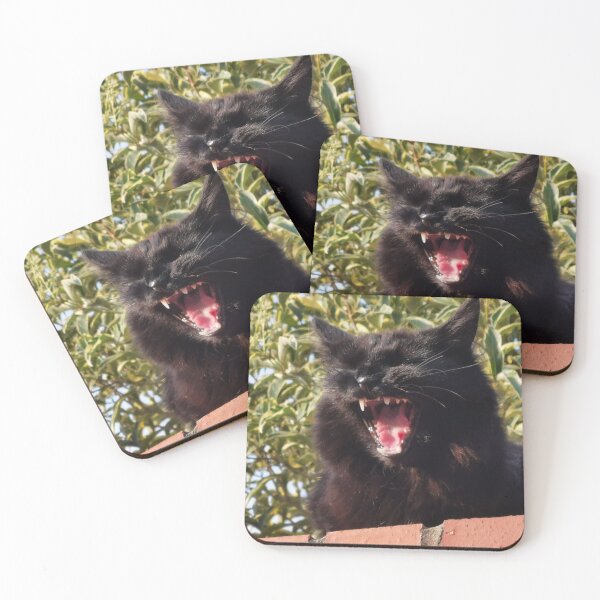 Item preview, yawning cat designed and sold by Mmark94.