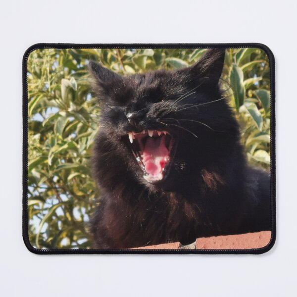 Item preview, yawning cat designed and sold by Mmark94.