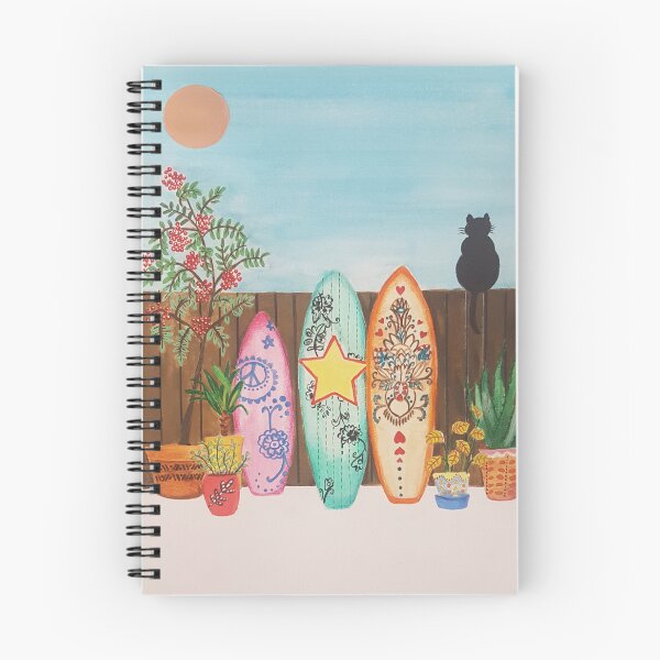 Item preview, Moonlit Surf Cat designed and sold by LucysSketchBook.