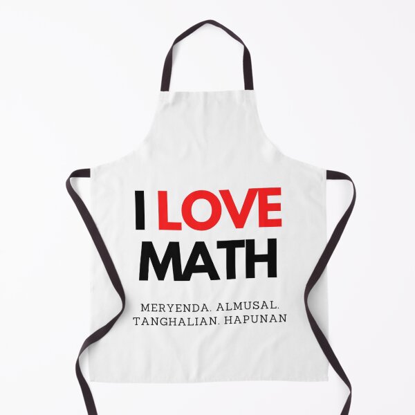 Item preview, I LOVE MATH (gift for people who like to eat) designed and sold by Remijuice.