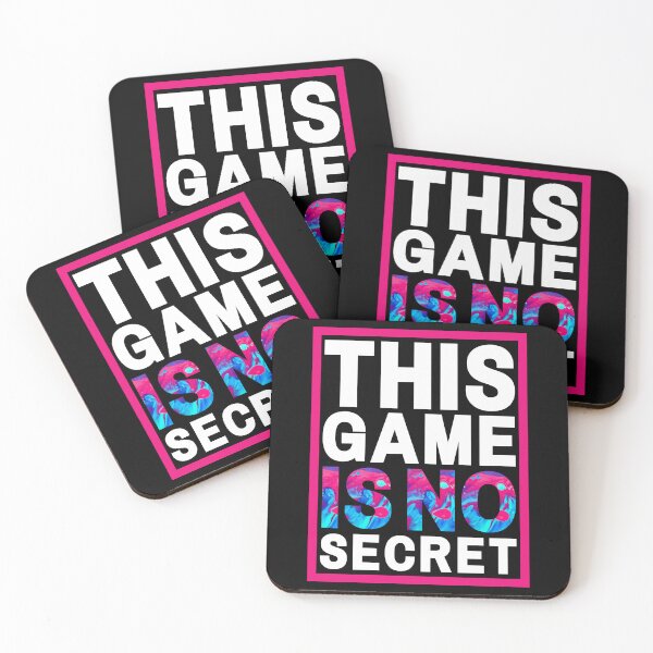 Item preview, This Game Is No Secret  designed and sold by KryptonianBoy.