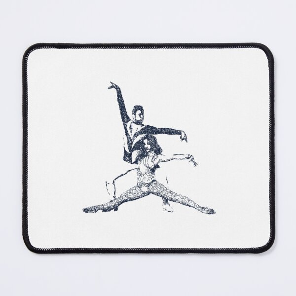 Item preview, Dance couple 6 - Blue ink designed and sold by WietskeWelten.