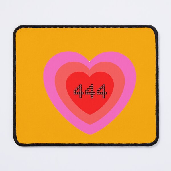 Artikelvorschau, 444 ENGELZAHL ROSA ROT ORANGE Y2K entworfen und verkauft von DiscoVibes.