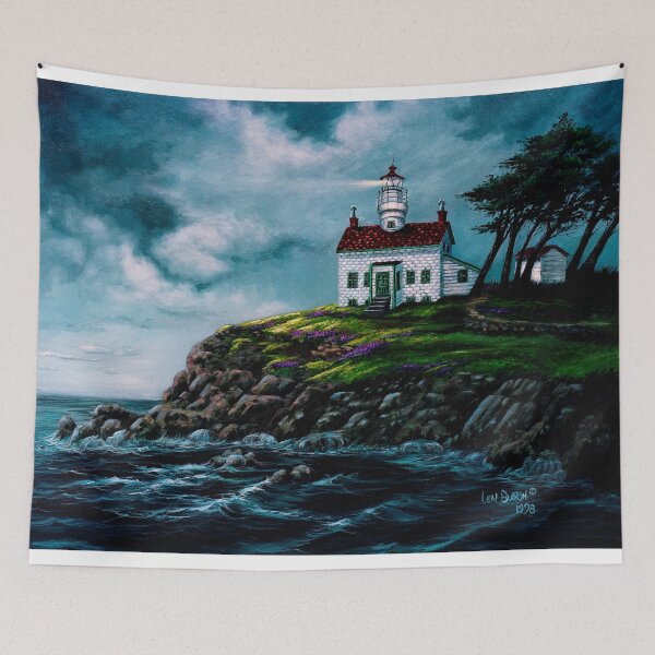 Item preview, Battery Pt. Lighthouse designed and sold by Len Burton.