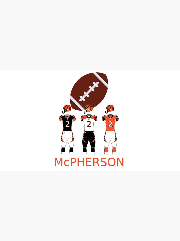 Evan McPherson, Uniforms, Orange, Black and White