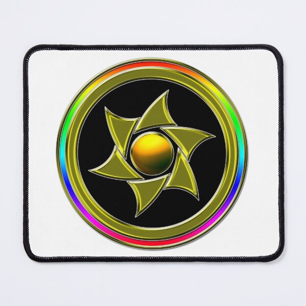 Item preview, Rainbow Space Travel Interface Pod Crop Circle designed and sold by Waves.