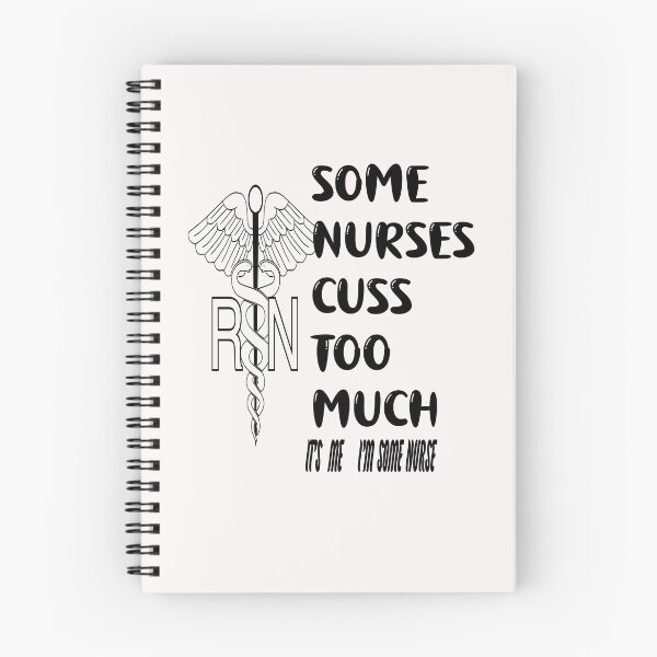 Item preview,  Some Nurses Cuss Too Much /Its Me I´m Some Nurse designed and sold by alayal57.