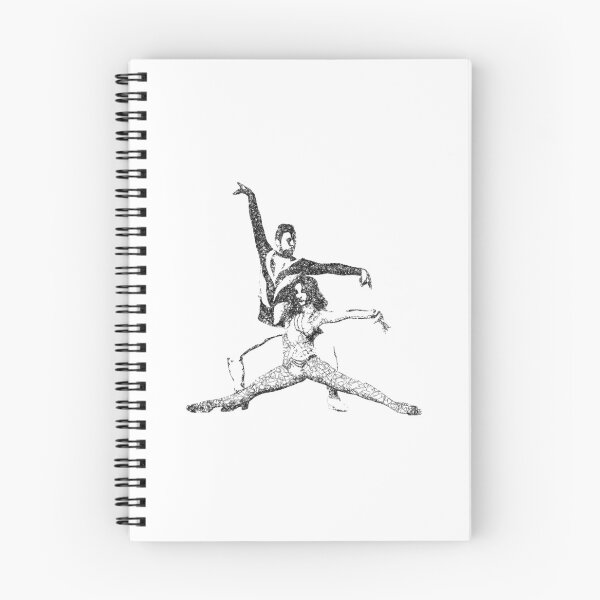 Item preview, Dance couple 6 - Black ink designed and sold by WietskeWelten.