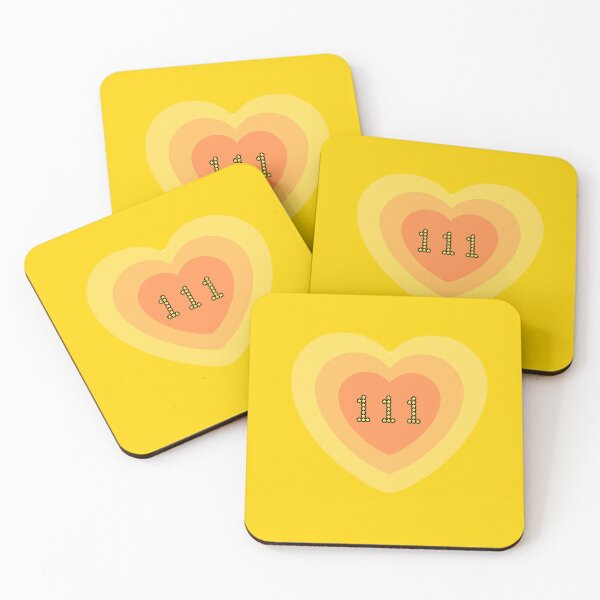 Item preview,  111 ANGEL NUMBER YELLOWISH ORANGE Y2K  designed and sold by DiscoVibes.