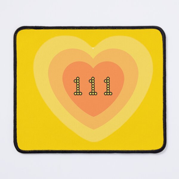 Item preview,  111 ANGEL NUMBER YELLOWISH ORANGE Y2K  designed and sold by DiscoVibes.
