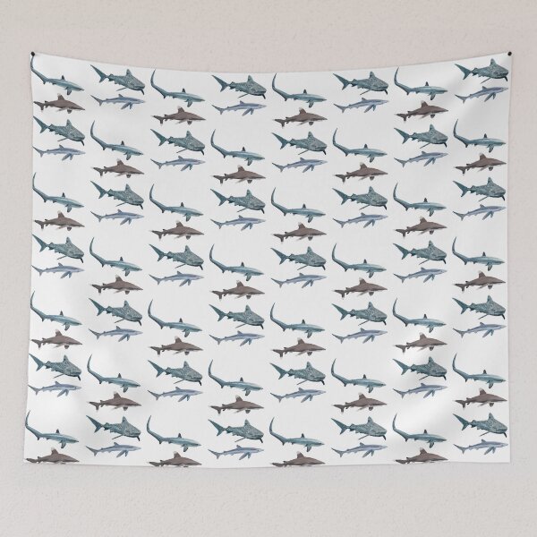 Item preview, Sharks designed and sold by TheNewAmericana.