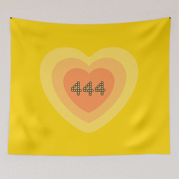 Item preview, 444 ANGEL NUMBER YELLOWISH ORANGE Y2K  designed and sold by DiscoVibes.