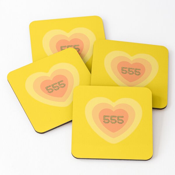 Item preview, 555 ANGEL NUMBER YELLOWISH ORANGE Y2K  designed and sold by DiscoVibes.