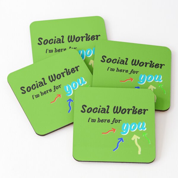Item preview, Social Worker I'm here for YOU arrows designed and sold by AshTreeCrtvCo.