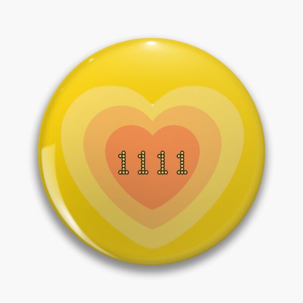 Item preview,  1111  ANGEL NUMBER YELLOWISH ORANGE Y2K  designed and sold by DiscoVibes.
