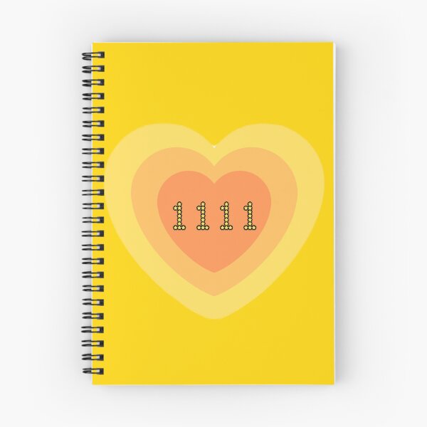 Aperçu de l'œuvre 1111 NUMÉRO D'ANGE ORANGE JAUNE Y2K créée et vendue par DiscoVibes.