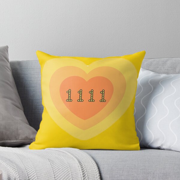 Aperçu de l'œuvre 1111 NUMÉRO D'ANGE ORANGE JAUNE Y2K créée et vendue par DiscoVibes.