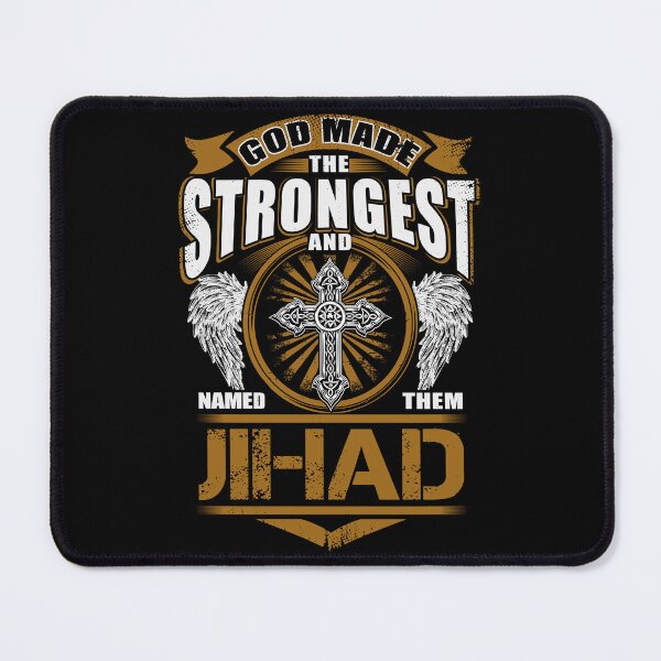 Item preview, Jihad Name T Shirt - God Found Strongest And Named Them Jihad Gift Item Tee designed and sold by geniajmk13.