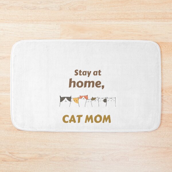 Item preview, Stay at Home Cat Mom designed and sold by StaticKafka.