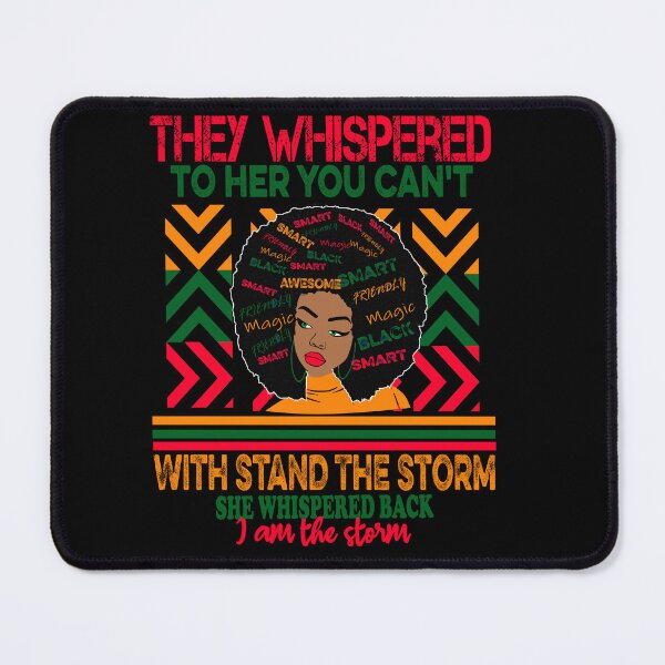 Item preview, She Whispered Back I Am The Storm Black Motivational Quote designed and sold by ilias13.