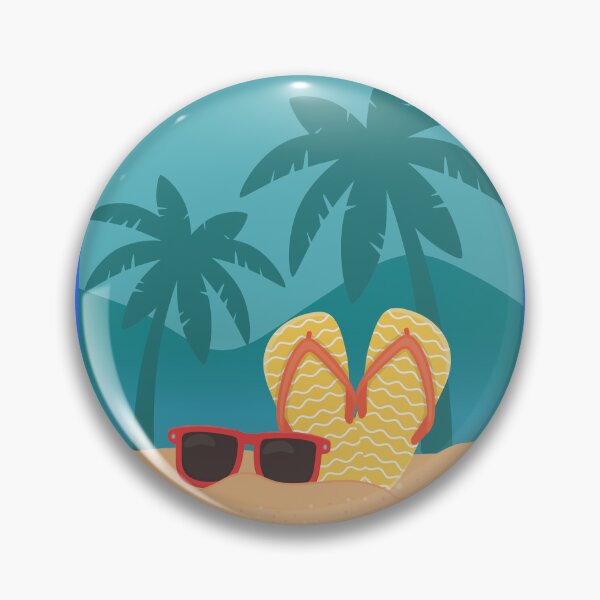 Item preview, everyday is a weekend when you are retired weekend blue sky palm trees slipper and a freshness  designed and sold by Tshirtk.