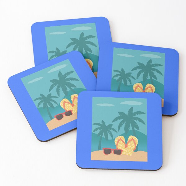 Item preview, everyday is a weekend when you are retired weekend blue sky palm trees slipper and a freshness  designed and sold by Tshirtk.