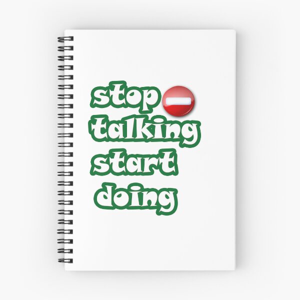 Item preview, Stop Talking Start Doing Shirt, Unisex Sarcastic Shirt, Introvert Shirt, Stop Talking Funny T-Shirt, Inspirational Shirt, Motivational Shirt designed and sold by Fadwamoustakid.