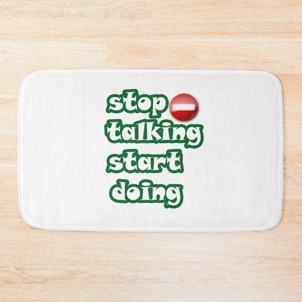 Item preview, Stop Talking Start Doing Shirt, Unisex Sarcastic Shirt, Introvert Shirt, Stop Talking Funny T-Shirt, Inspirational Shirt, Motivational Shirt designed and sold by Fadwamoustakid.
