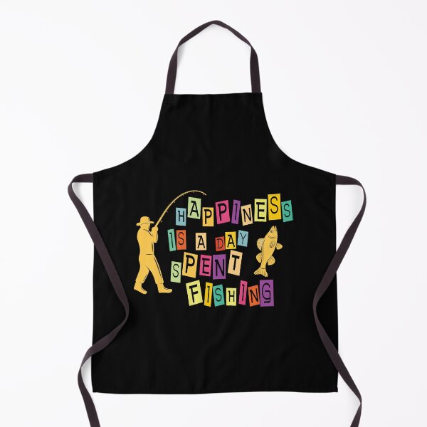 Item preview, Funny Fishing Lovers Colorful Art Happiness is a Day Spent Fishing Cool Fisher Fishing Quote designed and sold by pedrored369.