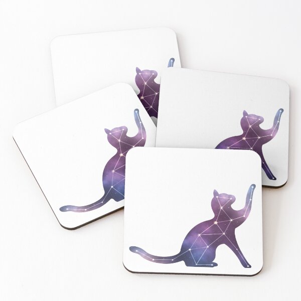 Item preview, Cat Constellation | Galaxy / Nebula Kitty in Space | Cat Stars designed and sold by SqrlStudios.