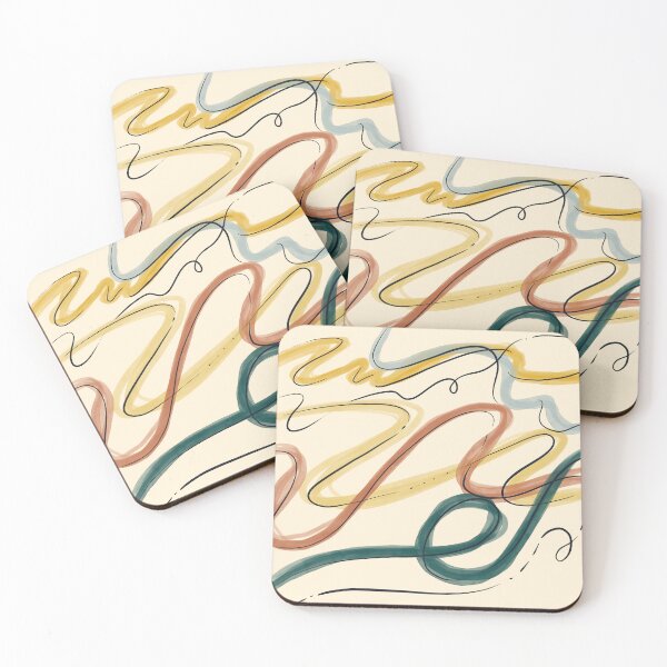 Item preview, Abstract lines - old school designed and sold by areelsdesign.