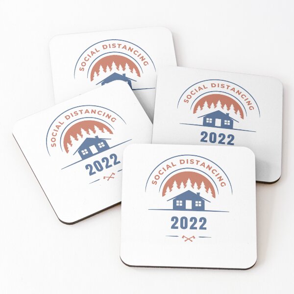 Item preview, Social Distancing 2022 designed and sold by StaticKafka.