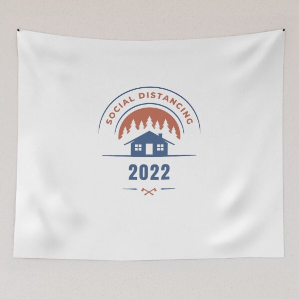 Item preview, Social Distancing 2022 designed and sold by StaticKafka.