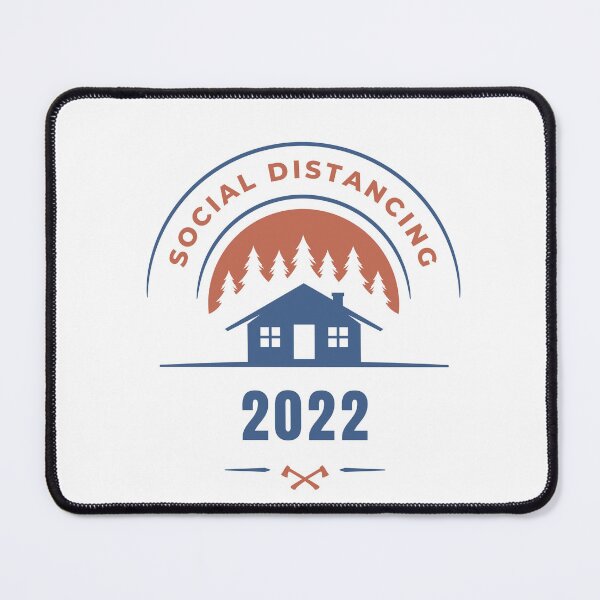 Item preview, Social Distancing 2022 designed and sold by StaticKafka.